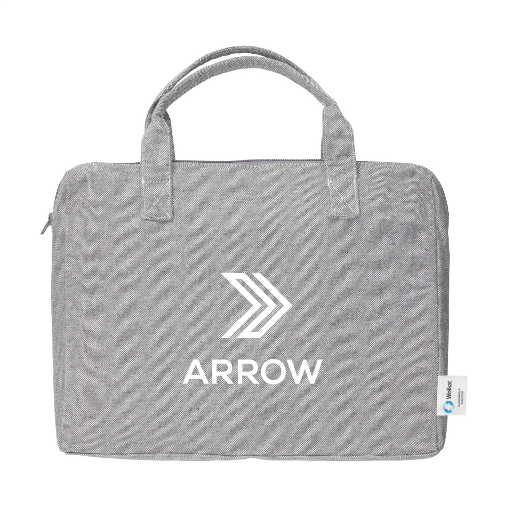 Logotrade meene foto: Wolkat Casablanca 15,6-tolline taaskasutatud tekstiilist sülearvutikott